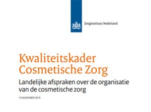 Kwaliteitskader Cosmetische behandelingen